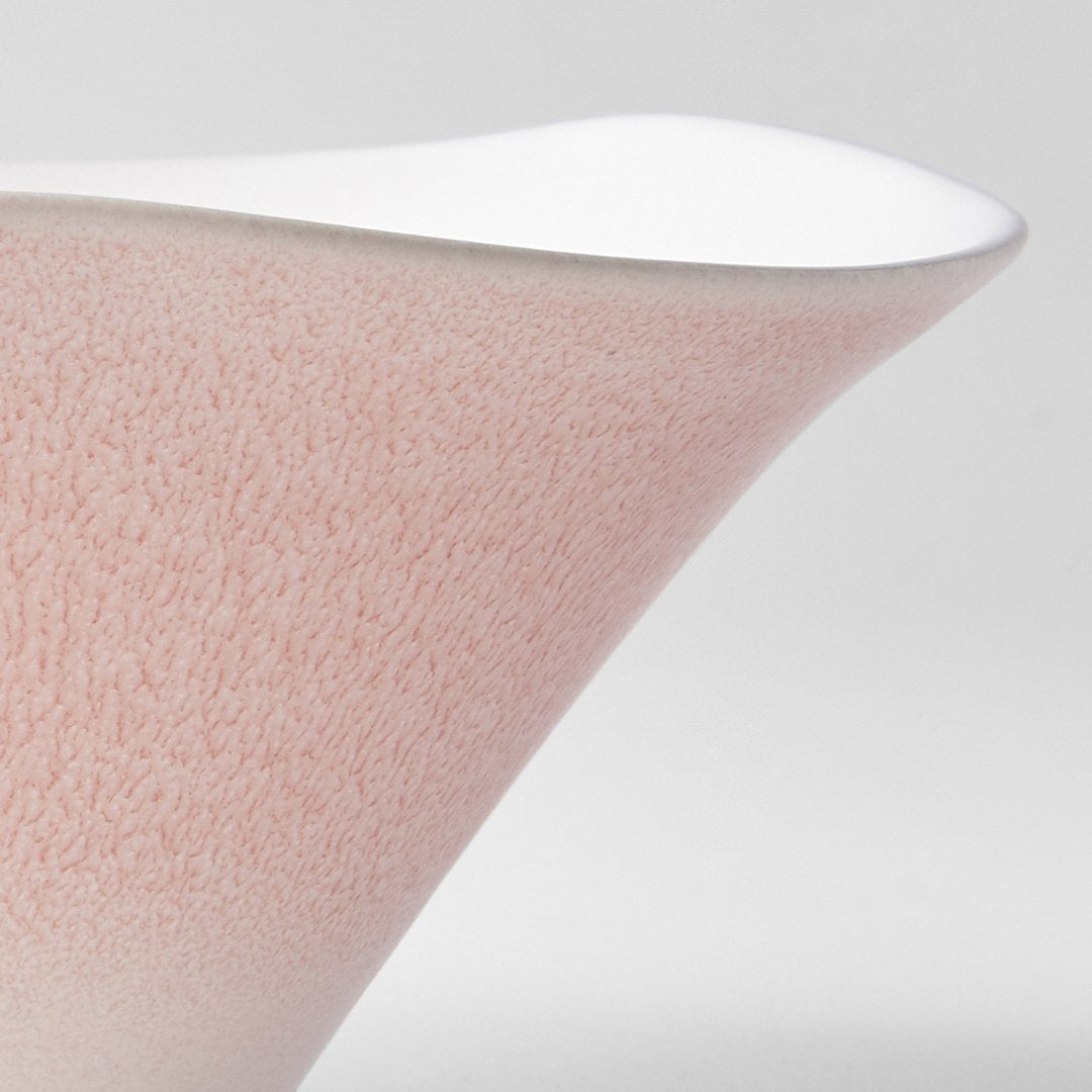 Save on Faded Pink Ikebana Organic Shaped Bowl Made in Japan at BEON. 18.5cm diameter x 9cm height Ikebana organic shape in faded pink design. This beautiful Ikebana organic shaped bowl can be used as a decorative piece or bring out on special occasions. Handmade in Japan