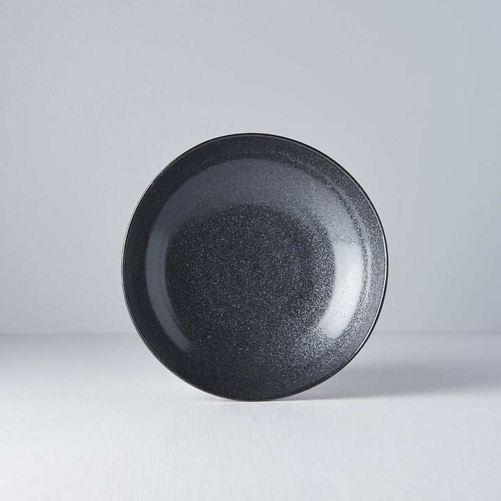 Save on Matte Black Shallow Bowl Made in Japan at BEON. 21cm diameter x 5cm height Shallow bowl in Matte Black designThis is a great shallow bowl to use as an everyday bowl, use for noodles, pasta risottos and saladsHandmade in Japan.Microwave and Dishwasher safe.