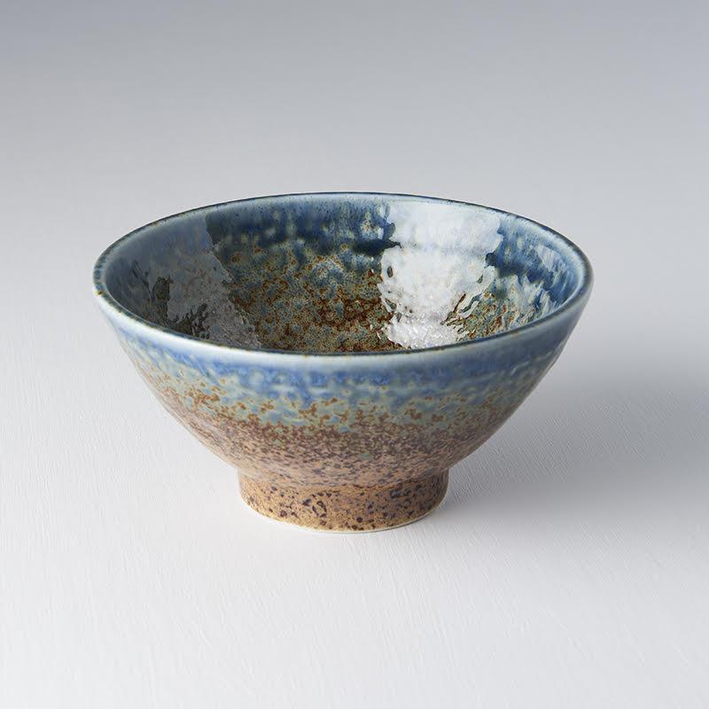 Save on Earth & Sky Medium Bowl Made in Japan at BEON. 16cm diameter x 7.5cm height Medium Bowl in Earth & Sky design The Earth & Sky range features a hand-dipped edge of bold ink-blue contrasted with a speckled tawny brown. Use these bowls for sides, rice, dips or snacks. They are a great sized bowl for breakfast cereals and desserts. Handcrafted in JapanMicrowave and dishwasher safe