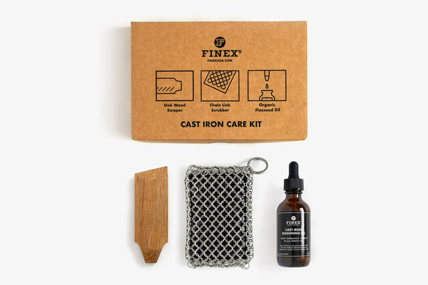 Buy online & save Finex 3 Piece Cast Iron Care Kit |Finex |BEON.COM.AU SKU:CK1 10001 UPC:8.54E+11 WEIGHT:0.50 KGSWIDTH:13.00 (cm) HEIGHT:4.40 (cm) DEPTH:19.00 (cm) Care Kits Finex at BEON.COM.AU
