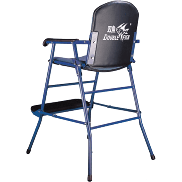 Buy & Save on Double Fish B2-203 Umpire Chair | Double Fish B2-203 Umpire Chair A strong and comfortable Umpires Chair. Rubberised foot plate and padded seat and back rest. Ê | Double Fish at BEON