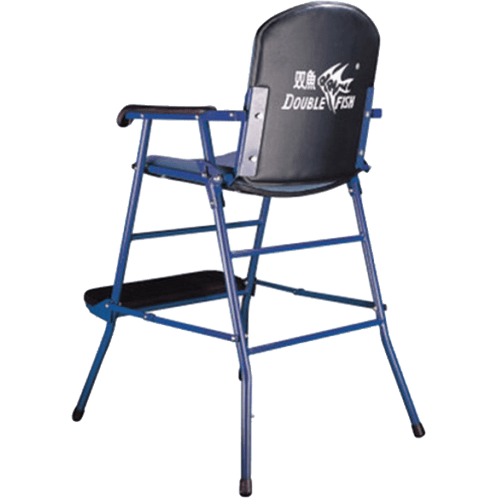 Buy & Save on Double Fish B2-203 Umpire Chair | Double Fish B2-203 Umpire Chair A strong and comfortable Umpires Chair. Rubberised foot plate and padded seat and back rest. Ê | Double Fish at BEON