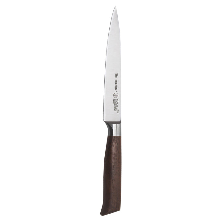 Buy online & save Royale Elite 3 Piece Starter Set |Messermeister |BEON.COM.AU E9000 3S         Royal Elite 3 Piece Starter Set The Messermeister Royale Elité 3 Piece Starter Set consists of an 8 Inch Stealth Chef's Knife (E9686 8S), 6 Inch Utility Knife (E9688 6), and 3.5 Inch Spear Point Paring Knife (E9691 3). These three are the most utilized knives in the kitchen. ... Messermeister at BEON.COM.AU