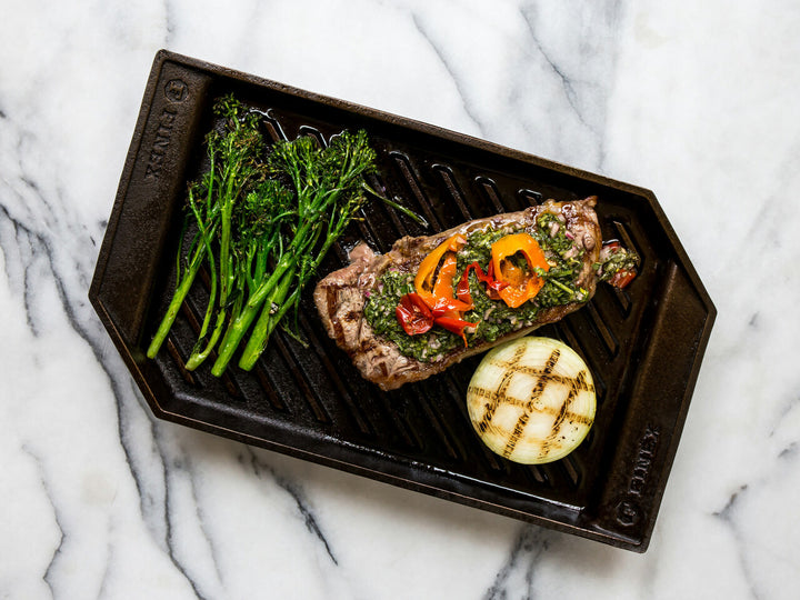 Buy online & save Finex 15 Inch Cast Iron Lean Grill Pan |Finex |BEON.COM.AU SKU:SP1Q 10001 UPC:8.64E+11 WEIGHT:1.80 KGS WIDTH:15.00 (cm) HEIGHT:7.60 (cm) DEPTH:30.00 (cm) Grill Pans Finex at BEON.COM.AU