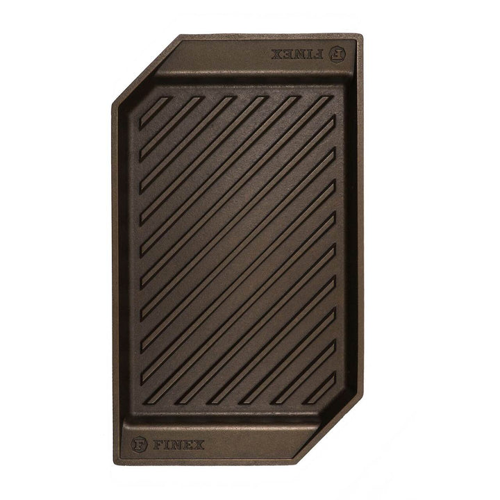 Buy online & save Finex 15 Inch Cast Iron Lean Grill Pan |Finex |BEON.COM.AU SKU:SP1Q 10001 UPC:8.64E+11 WEIGHT:1.80 KGS WIDTH:15.00 (cm) HEIGHT:7.60 (cm) DEPTH:30.00 (cm) Grill Pans Finex at BEON.COM.AU