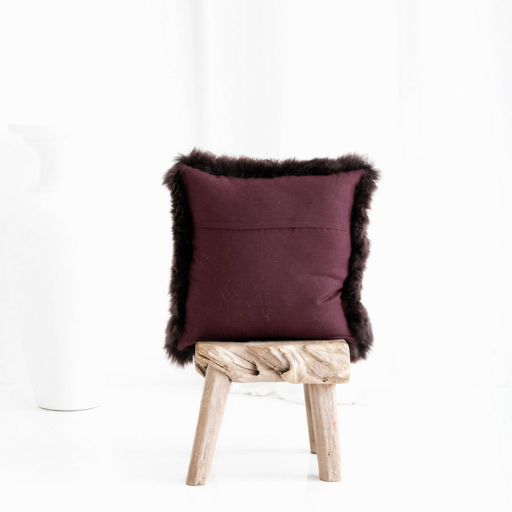 Buy and Save on The Hawkesbury Sheepskin Cushion - Cafecito Cushions | $1 of your purchase goes to the charity of your choice with i=Change® Add the premium Hawkesbury Sheepskin Cushion to your collection for a luxury hit of the softest all natural textur