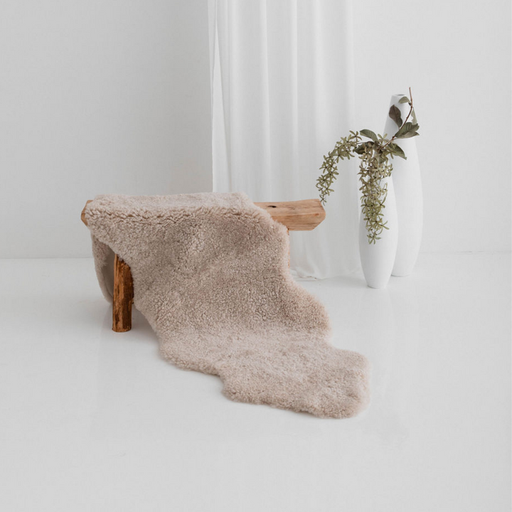 Buy and Save on The Kingston Double Sheepskin Rug Sheepskin Rugs | An extra element of luxury is now added with out popular Kingston Sheepskin now available in a DOUBLE! Twice the size and available in four stunning colours featuring short curly wool, you