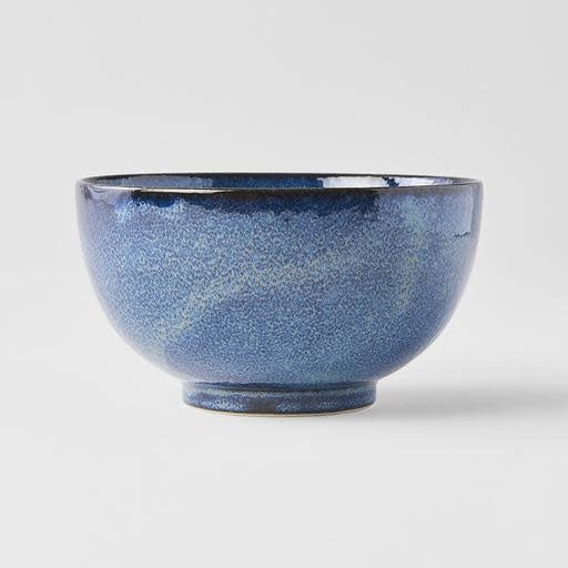 Small Bowl 13cm in Indigo Blue Glaze -Made in Japan