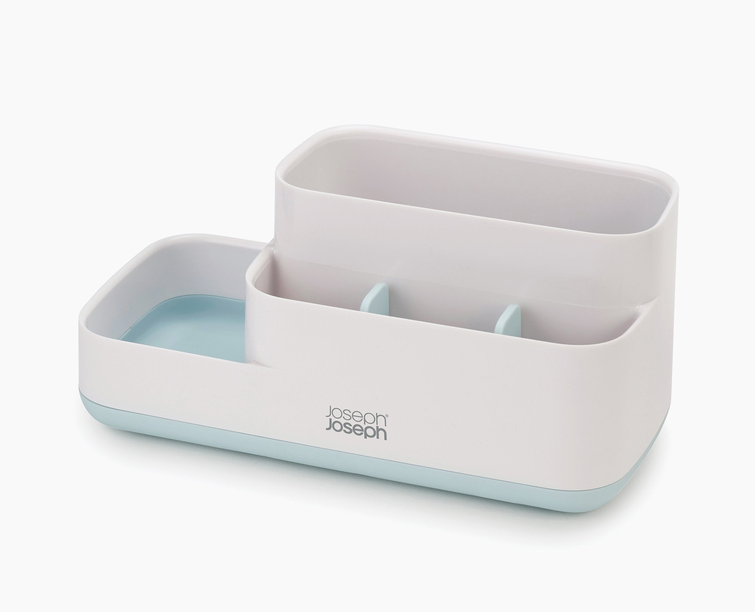 BEON.COM.AU  This bathroom caddy has a range of different compartments so you can keep your grooming essentials neat, tidy and easy to find when you need them.  Compact, space-saving design Organised bathroom storage Versatile design for a variety of bathroom essentials Non-slip base  Specifications Care &am... Joseph Joseph at BEON.COM.AU