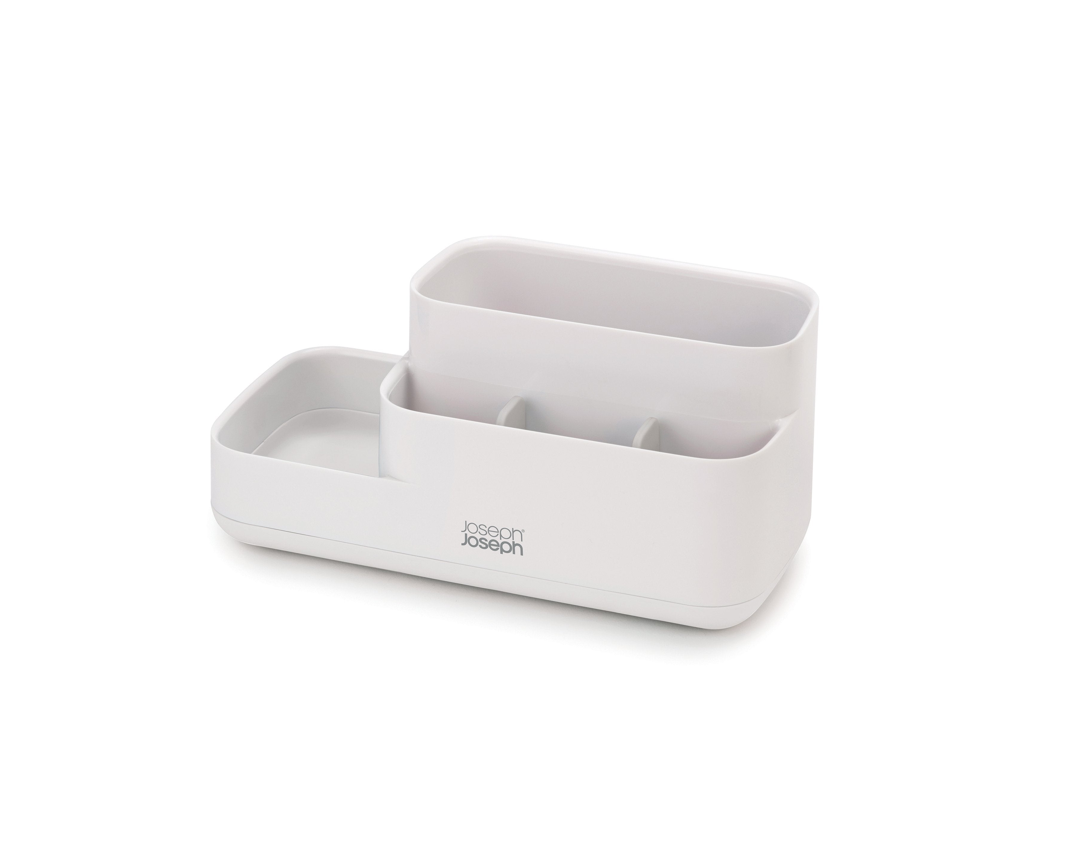 BEON.COM.AU  This bathroom caddy has a range of different compartments so you can keep your grooming essentials neat, tidy and easy to find when you need them.  Compact, space-saving design Organised bathroom storage Versatile design for a variety of bathroom essentials Non-slip base  Specifications Care &am... Joseph Joseph at BEON.COM.AU