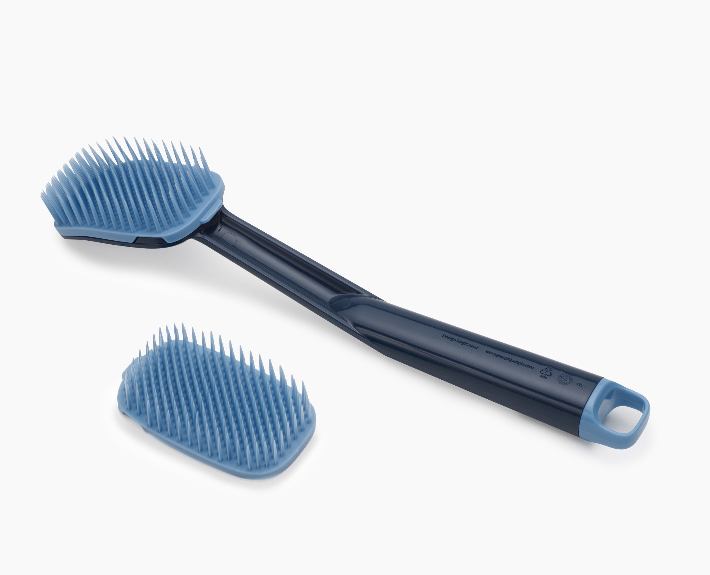 BEON.COM.AU  This innovative washing-up brush features advanced polymer bristles that drain and dry quickly, are durable and flexible for effective cleaning and rinse clean after use.  Quick drying Stiff bristles for effective cleaning Safe on non-stick cookware Easy to rinse clean 100% recyclable Comes with... Joseph Joseph at BEON.COM.AU