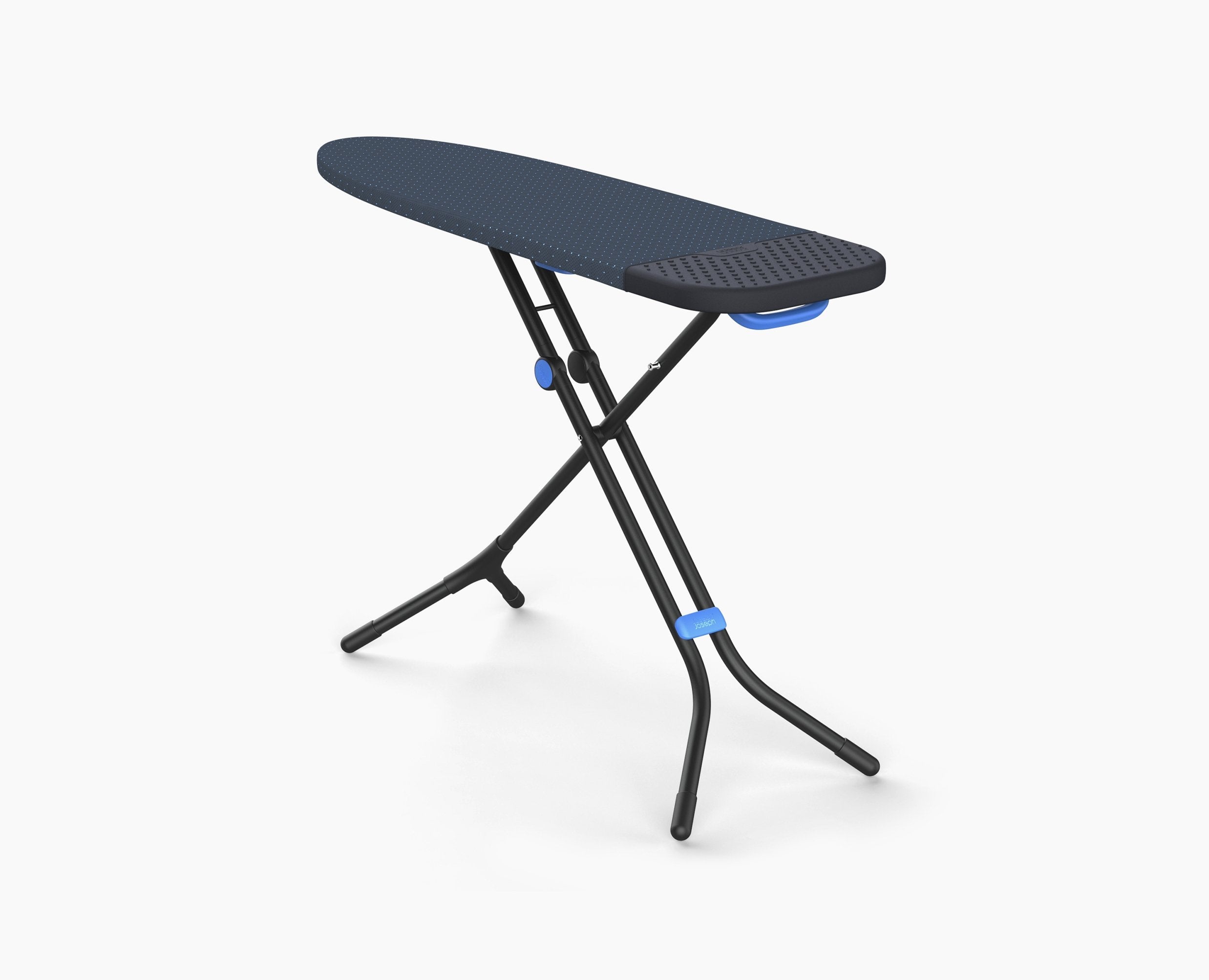 BEON.COM.AU Product Details This revolutionary, full-size ironing board comes with an advanced, multi-layer cover with DripShield™ Technology that's been designed to cope with large volumes of ironing or for use with steam generator irons.  Compact and slimline when folded Fast, easy set-up and adjustabl... Joseph Joseph at BEON.COM.AU