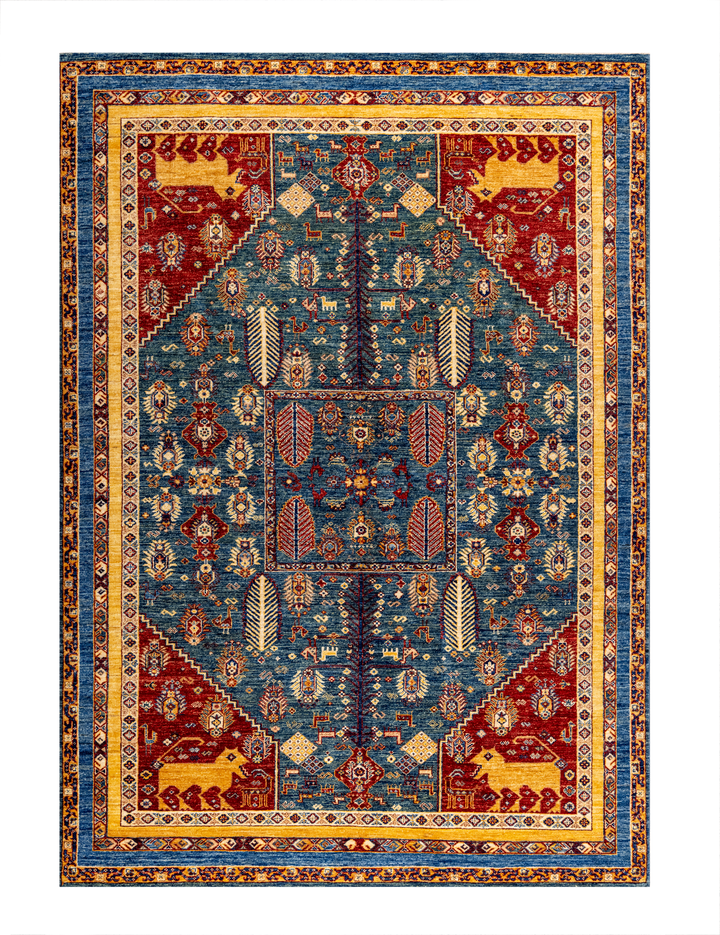 Buy Authentic Afghan Fine Chobi Afghan Rugs made in Afghanistan at BEON | Size: 170x242cmFoundation: CottonPile: Handspun WoolShape: Rectangular Hand knotted and meticulously crafted by Afghan artisans in Afghanistan, this stunning Chobi rug is made out o