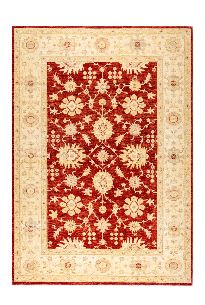 Buy Authentic Afghan Fine Chobi Afghan Rugs made in Afghanistan at BEON | ﻿ Size: 252x166cmFoundation: CottonPile: Handspun WoolShape: Rectangular Hand knotted and meticulously crafted by Afghan artisans in Afghanistan, this stunning Chobi rug is made out