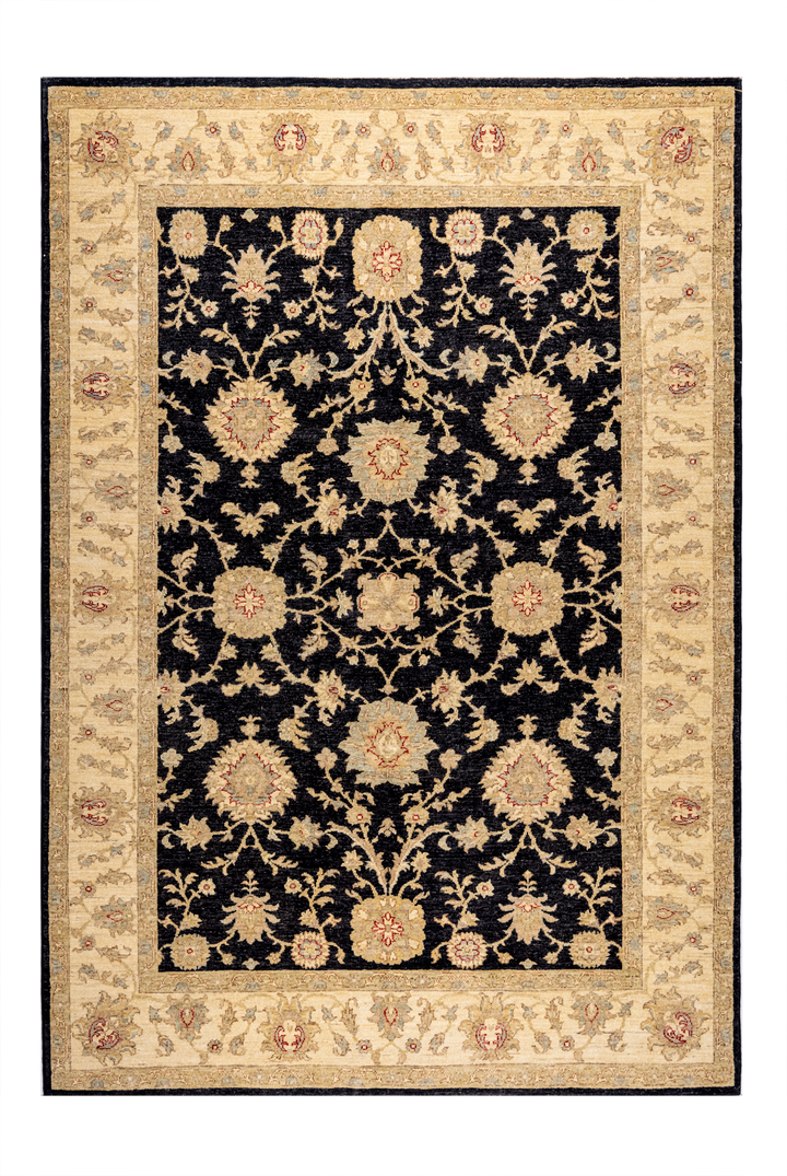 Buy Authentic Fine Afghan Chobi Afghan Rugs made in Afghanistan at BEON | Size: 172x241cmFoundation: CottonPile: Handspun WoolShape: Rectangular Hand knotted and meticulously crafted by Afghan artisans in Afghanistan, this stunning Chobi rug is made out o