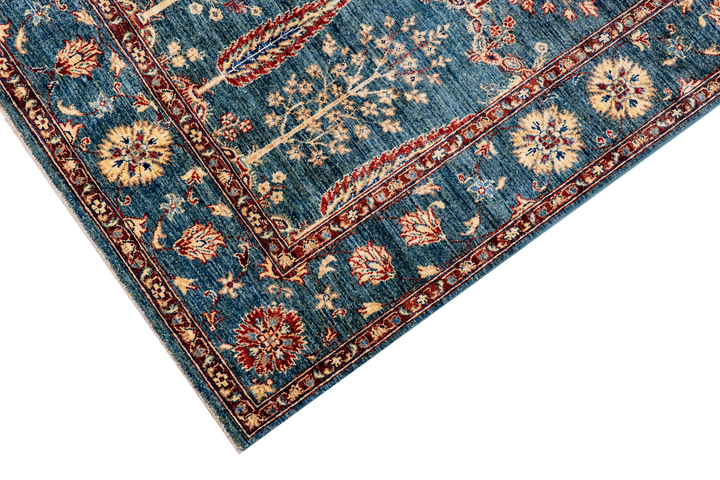 Buy Authentic Fine Afghan Sultan Afghan Rugs made in Afghanistan at BEON | Hand knotted and meticulously crafted by Afghan artisans in Afghanistan, this stunning Afghan-Sultan rug is made out of pure hand-spun wool.Size: 167x277cmFoundation: CottonPile: H