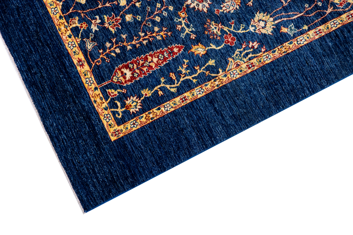 Buy Authentic Fine Afghan Sultan Afghan Rugs made in Afghanistan at BEON | Size: 172x247cmFoundation: CottonPile: Handspun WoolShape: Rectangular Hand knotted and meticulously crafted by Afghan artisans in Afghanistan, this stunning Afghan-Sultan rug is m