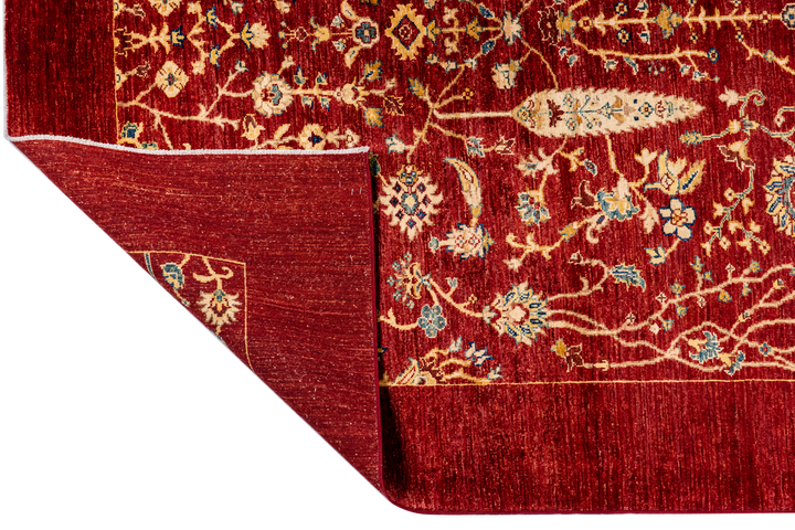 Buy Authentic Afghan Fine Ariana Chobi Afghan Rugs made in Afghanistan at BEON | Size: 172x224cmFoundation: CottonPile: Handspun WoolShape: Rectangular Hand knotted and meticulously crafted by Afghan artisans in Afghanistan, this stunning Ariana Chobi rug