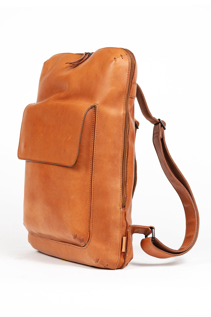 Buy online & save Futura Snap Pocket Backpack | Cognac |Jost |BEON.COM.AU The Jost Futura Snap Pocket Backpack is a leather bag made in Europe from premium European leathers and fabrics. Large laptop backpack made from smooth cowhide with pull-up effect Internal compartment suitable for tablets up to 20cm x 27cm x 1cm  Padded tablet and laptop compartment Front pocket ... Jost at BEON.COM.AU