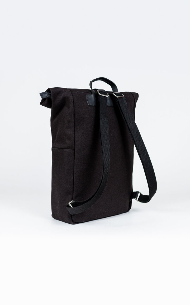 Buy online & save Lund Rolltop Backpack | Black |Jost |BEON.COM.AU The Jost Lund range are sturdy canvas bags with full grain leather trims, all made in Europe from premium European leathers and fabrics. Bags Jost at BEON.COM.AU