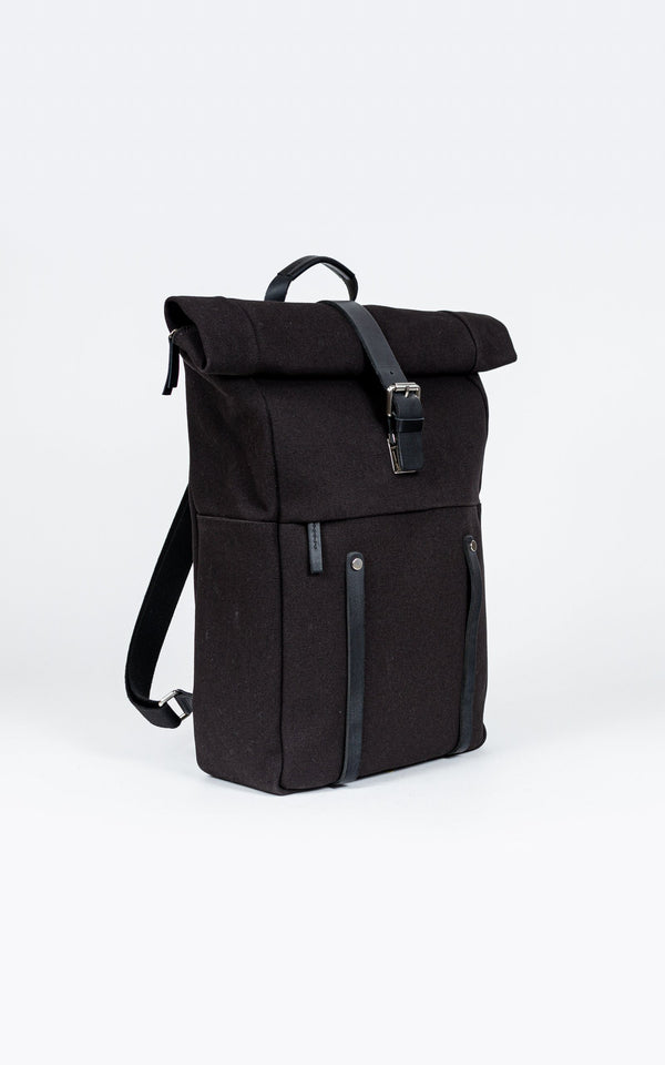 Buy online & save Lund Rolltop Backpack | Black |Jost |BEON.COM.AU The Jost Lund range are sturdy canvas bags with full grain leather trims, all made in Europe from premium European leathers and fabrics. Bags Jost at BEON.COM.AU