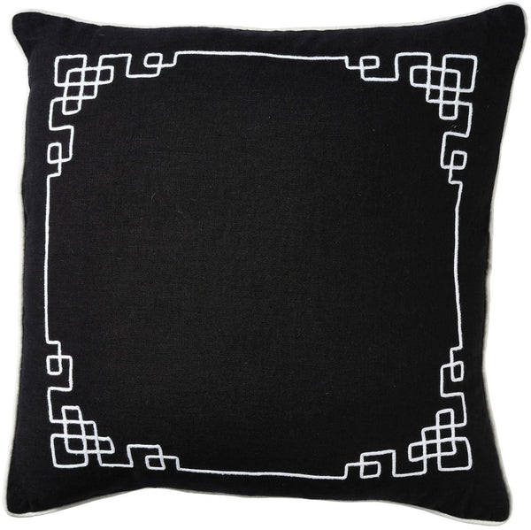 Linen Bedford Black Cushions 100% Black Linen. Applique. Piping. by Paloma Living Australia
Buy now at BEON