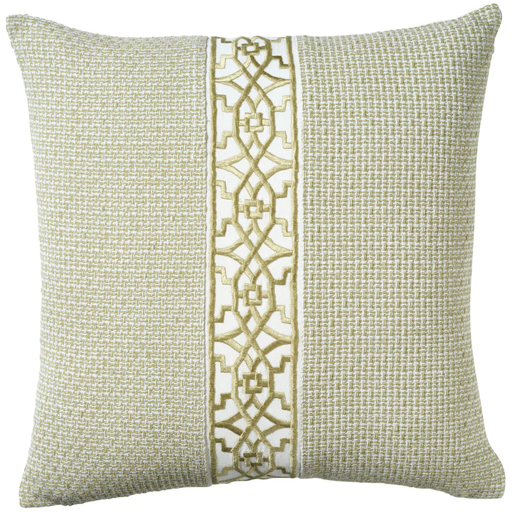 Jacquard Sage Tile 50x50 Cushions 100% Sage Jacquard. Embroidered. Knife Edge. by Paloma Living Australia
Buy now at BEON