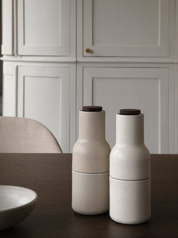 Buy Menu Bottle Grinder, Ceramic, 2 pcs. Spice Mills by Audo Copenhagen ( MENU ) | at BEON.COM.AU