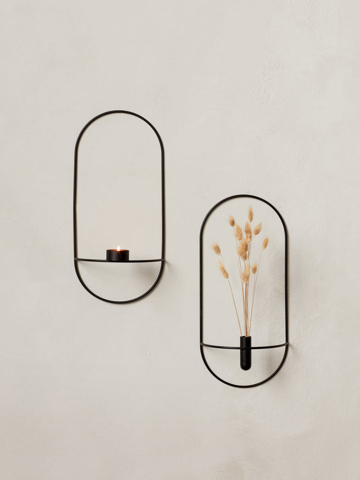 Buy Menu POV Oval Vase/Candle Holder Candle Holders by Audo Copenhagen ( MENU ) | at BEON.COM.AU