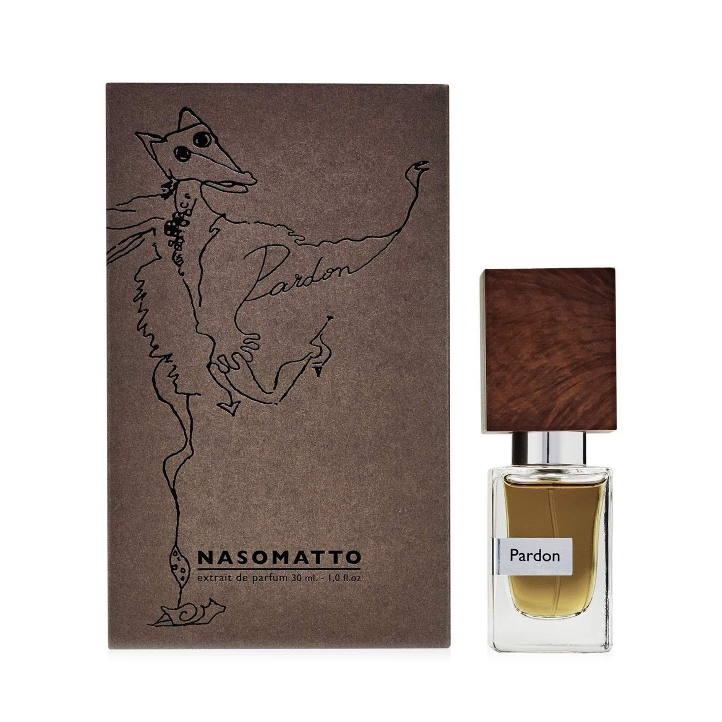 BEON.COM.AU Elegant and charming, Nasomatto's Pardon offers a soft, smooth fragrance experience for the skin. Pardon is inspired by the sophisticated and suave gentlemen of the late 18th and early 19th century. It opens with a faintly sweet floral whisper which then moves to hints of dark unsweetened cho... Nasomatto at BEON.COM.AU