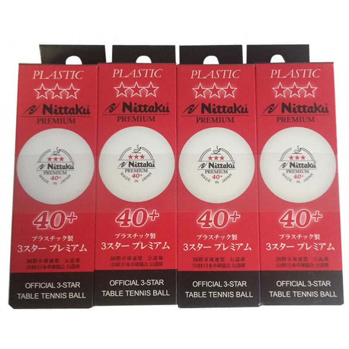 Buy & Save on Nittaku 3 Star Japan Premium 40+ Table Tennis Balls (1 Dozen) | Nittaku 3 Star Japan Premium 40+ Table Tennis Balls (1 Dozen) | Nittaku at BEON