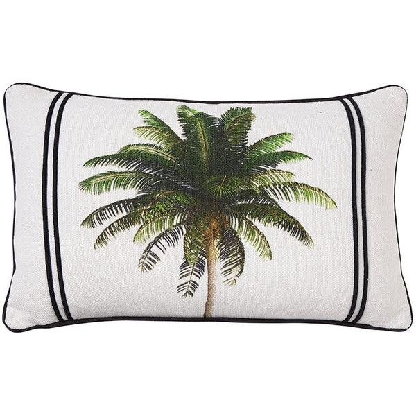 Bahama Palm 30x50 Cushions 100% Cotton. Printed. Embroidered. Piping. by Paloma Living Australia
Buy now at BEON