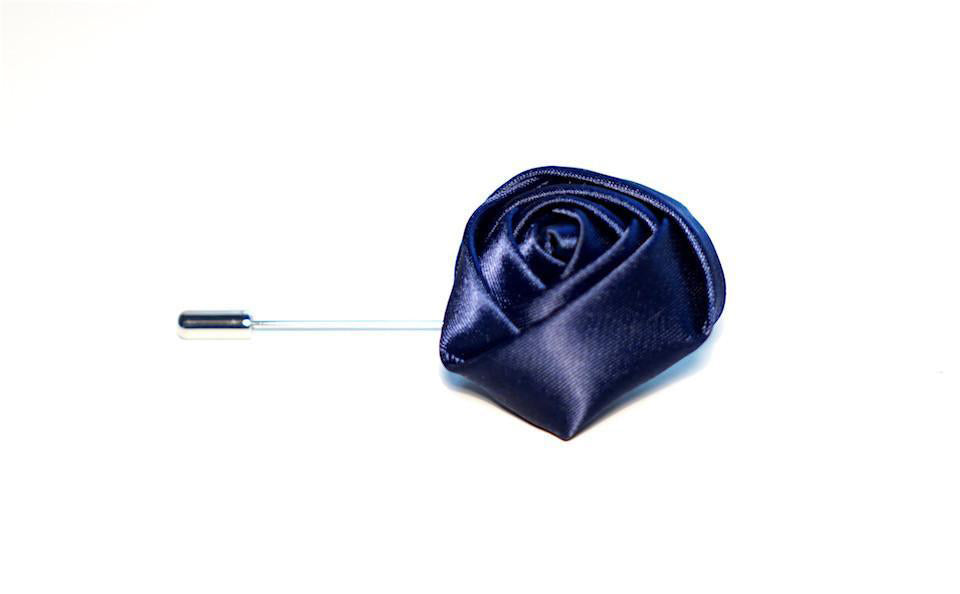 BEON.COM.AU Navy Rose Lapel Pin Featuring:- Navy Blue made of delicate fabric- 5 cm Steel Pin- Comes in Gift Box. Lapel Pins Cudworth at BEON.COM.AU