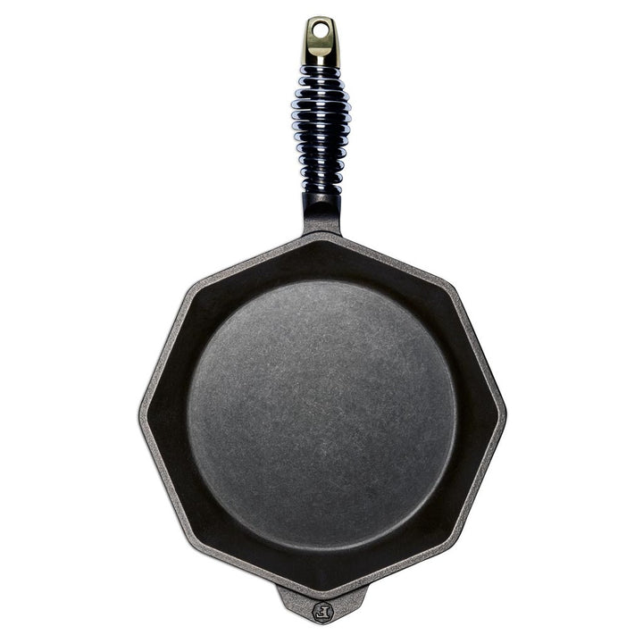 Buy online & save Finex 10 Inch Cast Iron Skillet |Finex |BEON.COM.AU Designed to be the most loved piece in your kitchen, destined to be an heirloom. Heavy-gauge cast iron forms a foundation for even cooking across any heat source. Stainless-steel “Speed Cool” handles, our patented octagonal shape, machined cooking surface and more come together to create a skille... Finex at BEON.COM.AU