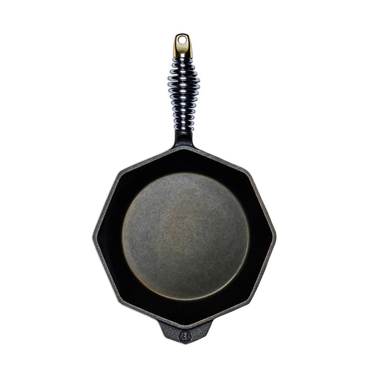 Buy online & save Finex 8" Cast Iron Skillet Handcrafted in USA |Finex |BEON.COM.AU The most versatile pan you’ll ever own.  Cookware done right. An indispensable kitchen tool built for lifelong use; Ideal for searing steaks, pan-frying eggs, roasting veggies, baking breads, and more Works on all cook tops. At home on gas, electric, and induction ranges; Fit for the grill and op... Finex at BEON.COM.AU