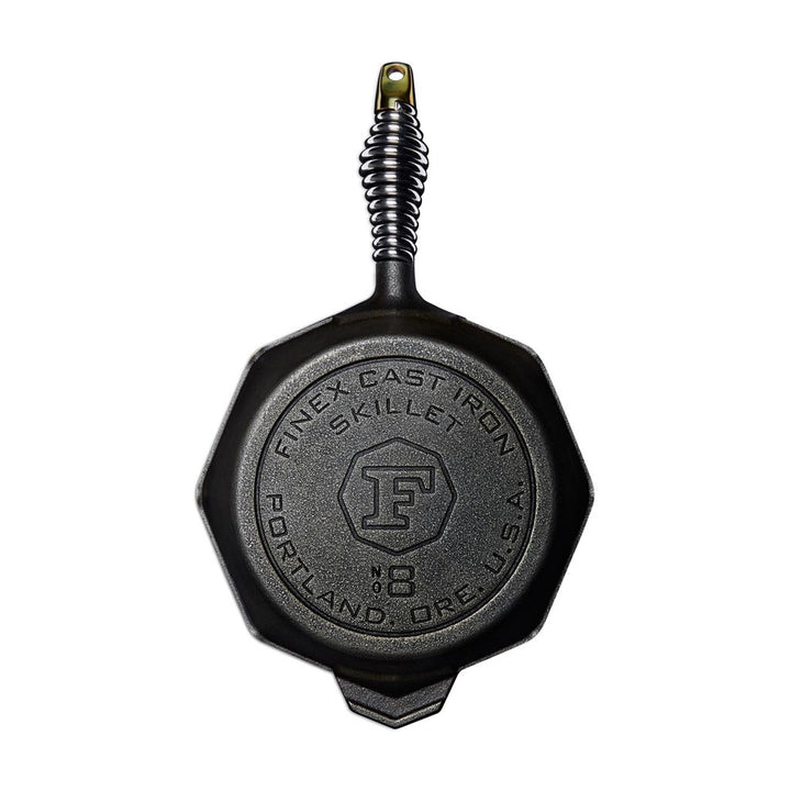 Buy online & save Finex 8" Cast Iron Skillet Handcrafted in USA |Finex |BEON.COM.AU The most versatile pan you’ll ever own.  Cookware done right. An indispensable kitchen tool built for lifelong use; Ideal for searing steaks, pan-frying eggs, roasting veggies, baking breads, and more Works on all cook tops. At home on gas, electric, and induction ranges; Fit for the grill and op... Finex at BEON.COM.AU