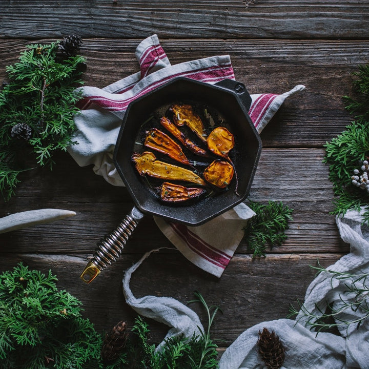 Buy online & save Finex 8" Cast Iron Skillet Handcrafted in USA |Finex |BEON.COM.AU The most versatile pan you’ll ever own.  Cookware done right. An indispensable kitchen tool built for lifelong use; Ideal for searing steaks, pan-frying eggs, roasting veggies, baking breads, and more Works on all cook tops. At home on gas, electric, and induction ranges; Fit for the grill and op... Finex at BEON.COM.AU