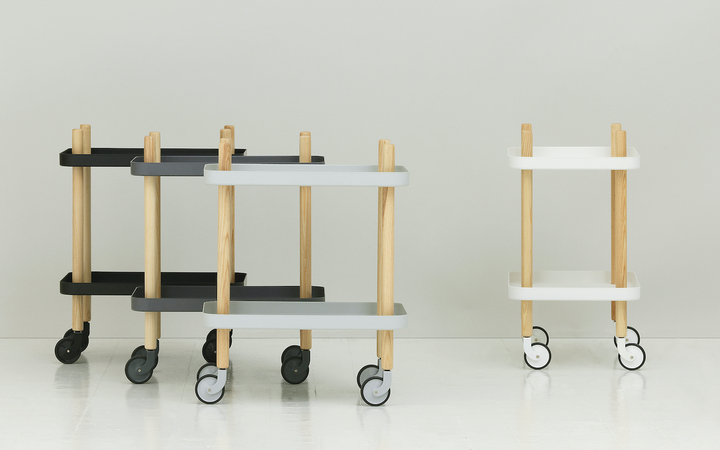 NORMANN COPENHAGEN | Block Table - Light Grey | Shelving Unit | BEON.COM.AU