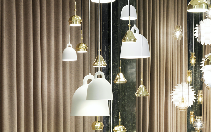 NORMANN COPENHAGEN | Bell Lamp - White (Multiple Sizes) | Ceiling Pendants | BEON.COM.AU