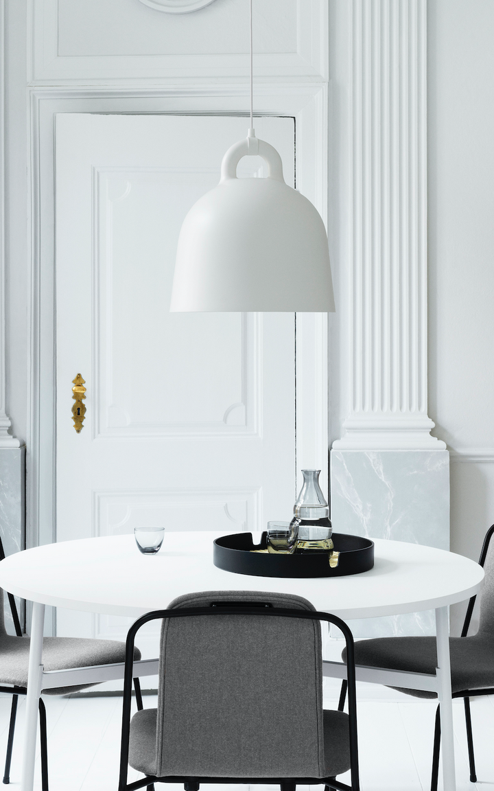 NORMANN COPENHAGEN | Bell Lamp - White (Multiple Sizes) | Ceiling Pendants | BEON.COM.AU