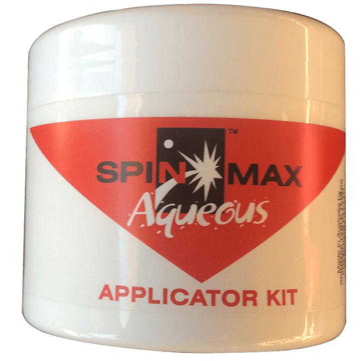 Buy & Save on Spinmax Applicator Kit | SpinMax Applicator Kit A lint free applicator pad that attaches to a plastic grip that allows you to apply SpinMax quickly and effectively to your rubbers. | Spin Max at BEON