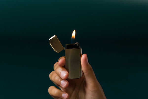 Buy online & save Japanese "Paper" Lighter |Subtle Bodies |BEON.COM.AU Brass lighters from heritage brand Tsubota Pearl"Paper" requires butane gas lighter fuel to operate.Due to shippiung regulations, all our lighters are shipped empty so fuel must be purchased seperatly.Made in Japan Lighters Subtle Bodies at BEON.COM.AU