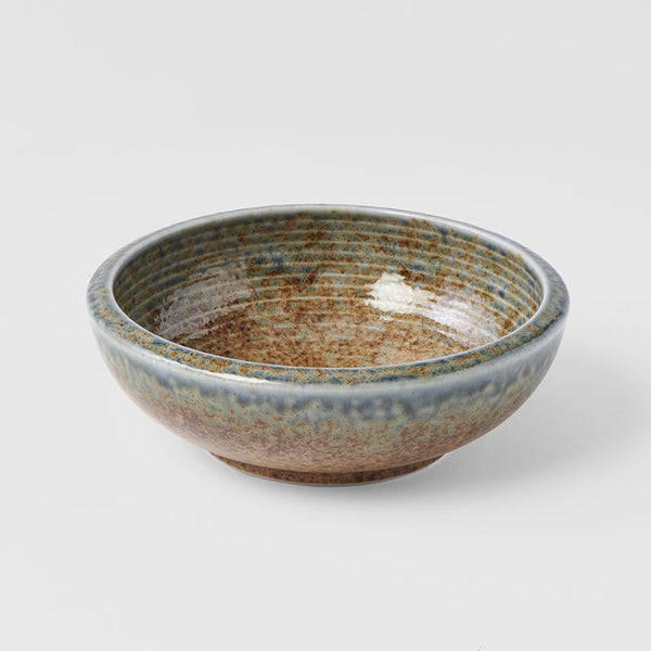 Thick Edge Bowl in Earth & Sky Glaze 17cm