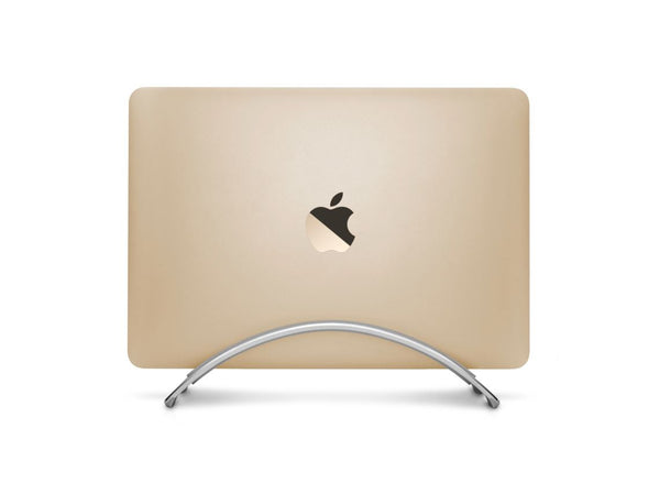 Buy online & save BookArc for MacBook - Silver |Twelve South |BEON.COM.AU The stand for tiny desks and big ideas! BookArc is the little MacBook stand that makes room for a big monitor. How? It holds MacBook vertically and off of your desk. Set your MacBook atop BookArc, plug in your favourite external monitor, keyboard &amp; mouse. Now you have taken a compact lapt... Twelve South at BEON.COM.AU