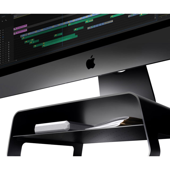 Buy online & save Curve Riser |Twelve South |BEON.COM.AU Elevate your iMac or display with Curve Riser.Curve Riser is a premium metal stand inspired by Curve for MacBook. This sleek, fixed-height stand showcases and elevates your iMac, iMac Pro or external display to a more comfortable viewing height. The convenient storage shelf holds hard drives, hub... Twelve South at BEON.COM.AU