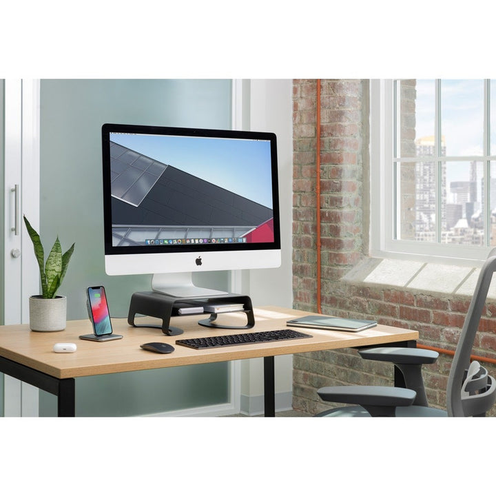 Buy online & save Curve Riser |Twelve South |BEON.COM.AU Elevate your iMac or display with Curve Riser.Curve Riser is a premium metal stand inspired by Curve for MacBook. This sleek, fixed-height stand showcases and elevates your iMac, iMac Pro or external display to a more comfortable viewing height. The convenient storage shelf holds hard drives, hub... Twelve South at BEON.COM.AU