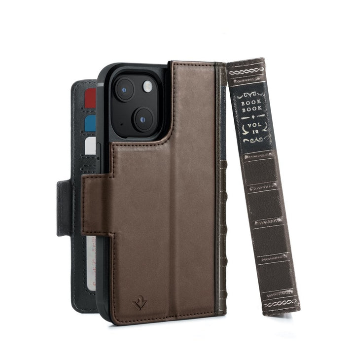 Buy online & save BookBook for iPhone 13 - Brown |Twelve South |BEON.COM.AU Hooked on BookBook? Check out the next chapter.It’s here. A fresh version of our legendary BookBook, now compatible with Apple MagSafe Charger and your favorite MagSafe accessories. BookBook for iPhone streamlines your everyday carry by combining a wallet and iPhone case into a little luxurious l... Twelve South at BEON.COM.AU