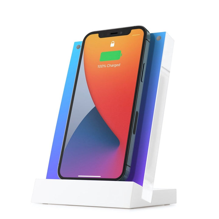 Buy online & save PowerPic Mod - White |Twelve South |BEON.COM.AU Wireless charging never looked so good. PowerPic mod is a world-class wireless phone charger with a design as radical as wireless charging itself. With a mix of modern elegance and versatile charging options, PowerPic mod charges all phones, including phones in cases, with an aesthetic that looks... Twelve South at BEON.COM.AU