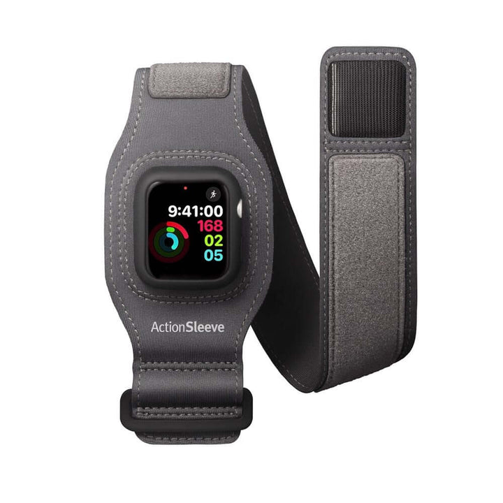 Buy online & save ActionSleeve 2 for Apple Watch 40mm - Grey |Twelve South |BEON.COM.AU Taking Apple Watch beyond the wrist. ActionSleeve 2 is a fabric armband that helps you expand the way you workout with Apple Watch by giving you the option to wear it wherever it’s most comfortable, not just the wrist. When placed higher on your arm, ActionSleeve 2 still keeps the sensors on Appl... Twelve South at BEON.COM.AU