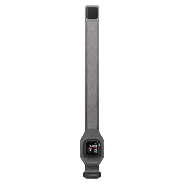 Buy online & save ActionSleeve 2 for Apple Watch 40mm - Grey |Twelve South |BEON.COM.AU Taking Apple Watch beyond the wrist. ActionSleeve 2 is a fabric armband that helps you expand the way you workout with Apple Watch by giving you the option to wear it wherever it’s most comfortable, not just the wrist. When placed higher on your arm, ActionSleeve 2 still keeps the sensors on Appl... Twelve South at BEON.COM.AU